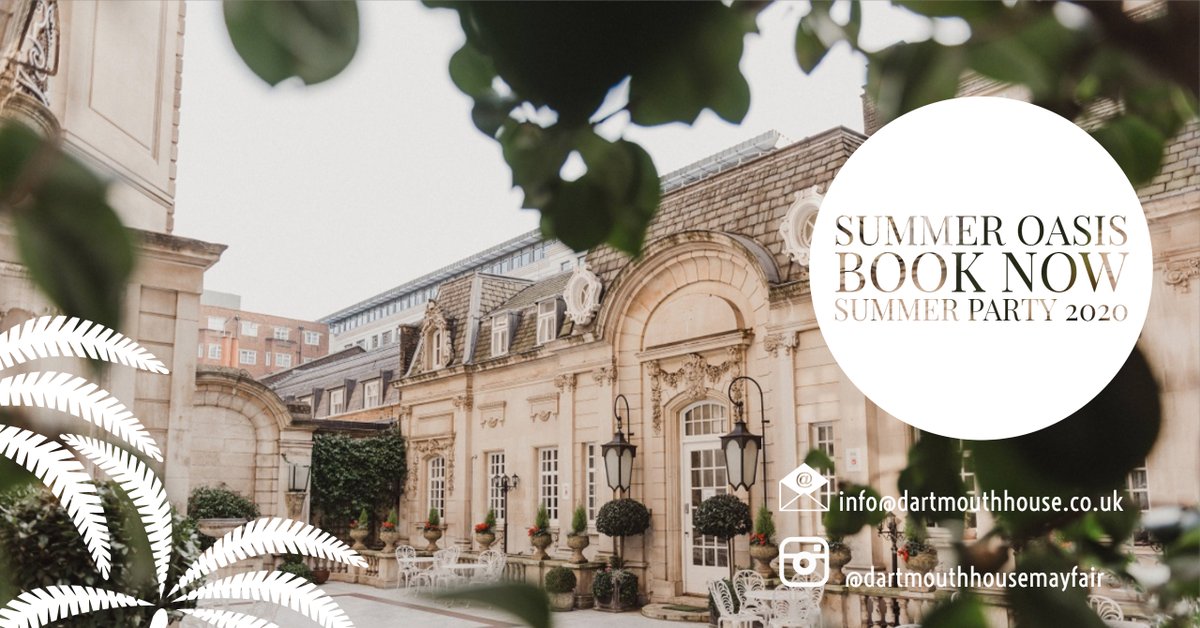 Surprise your summer party guests with a hidden oasis right in the heart of Mayfair!  A truly hidden gem! #summer #party