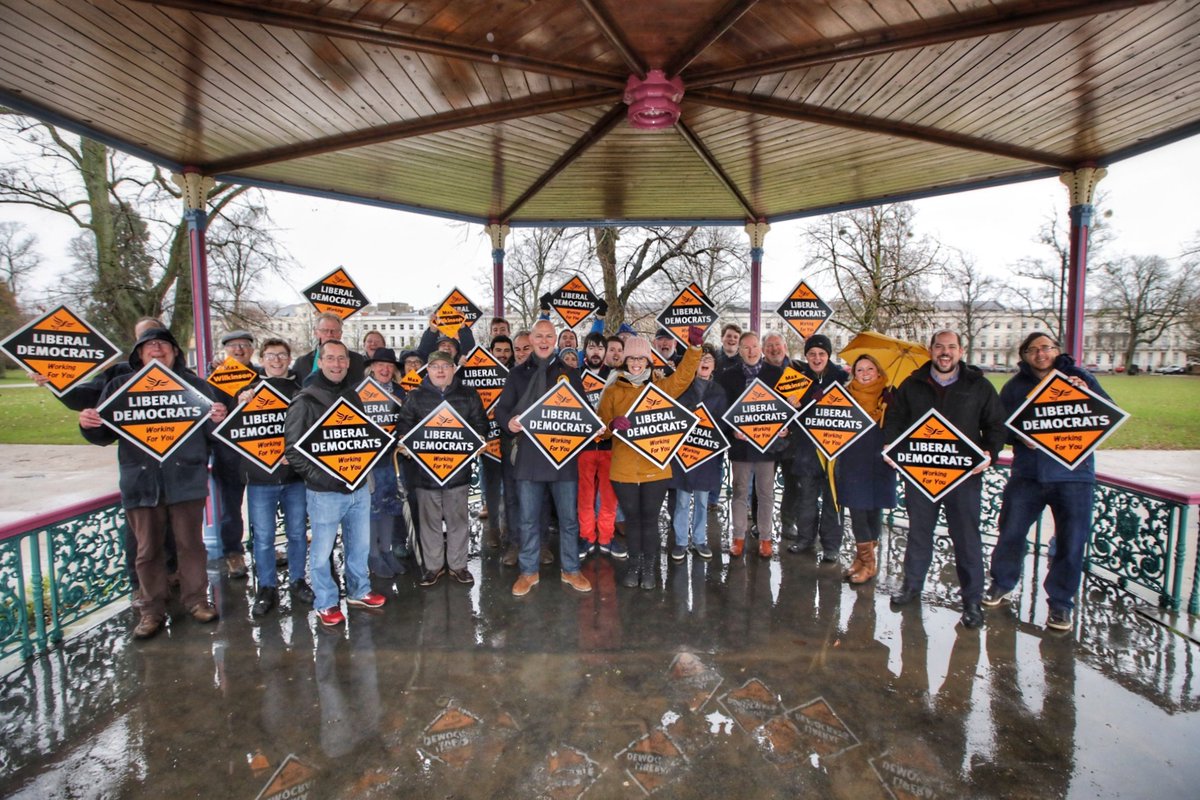 Max Wilkinson MP (@mpmwilko) on Twitter photo A fantastic turnout from Lib Dem supporters this morning in the wind and rain to welcome <a href="/LaylaMoran/">Layla Moran 🔶🕊️</a> to #Cheltenham! ☔️ 🌧️
Our town's knife-edge election is absolutely critical in our efforts to #StopBrexit and #BuildABrighterFuture 🌞.
Find our more at maxwilkinson.org A fantastic turnout from Lib Dem supporters this morning in the wind and rain to welcome <a href="/LaylaMoran/">Layla Moran 🔶🕊️</a> to #Cheltenham! ☔️ 🌧️
Our town's knife-edge election is absolutely critical in our efforts to #StopBrexit and #BuildABrighterFuture 🌞.
Find our more at maxwilkinson.org