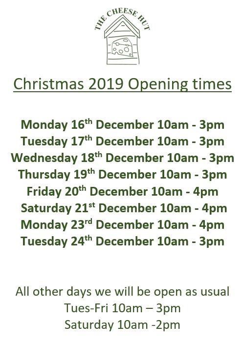TheCheeseHut1's tweet photo. We have got some #extended #opening #times for you #next #week &amp; the lead up to #Christmas Still plenty of time to come &amp; choose your #feastive #cheeseboard or #cheese #gifts for your #loved ones #shoplocal #supportlocal #independantbusiness #brighton #hove #hovelagoon #sussex https://t.co/Rr78CtACRs