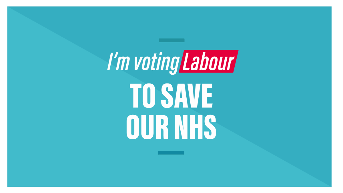 UKLabour's tweet photo. It's time to save our NHS. 
#VoteLabour https://t.co/hOwwh2KojE