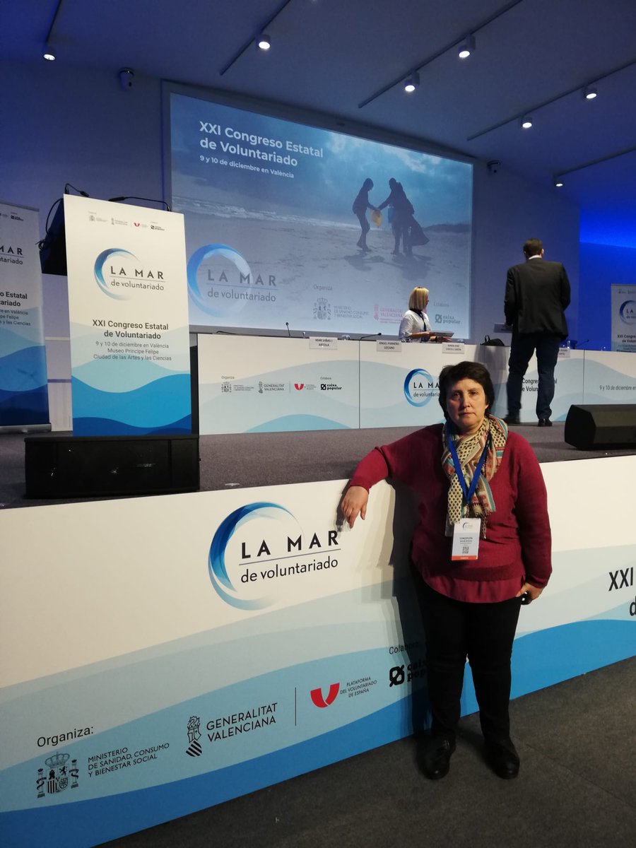 OTLGorabide's tweet photo. Presentamos una Buena Práctica en el #CongresoEstataldeVoluntariado en #Valencia. Nuestro Programa #Goratu , con nuestras compañeras Conchi y Diana. A punto de empezar! https://t.co/MXjx7QVPTL