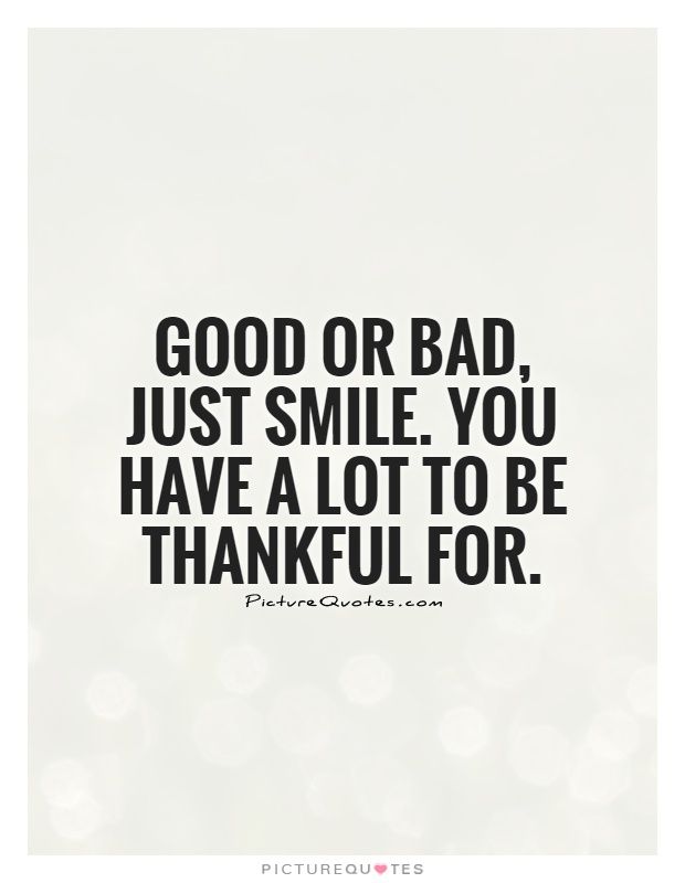 It's true. There is just so much to be thankful for. We're thankful that smiling makes you look younger! Your turn, what are you thankful for?