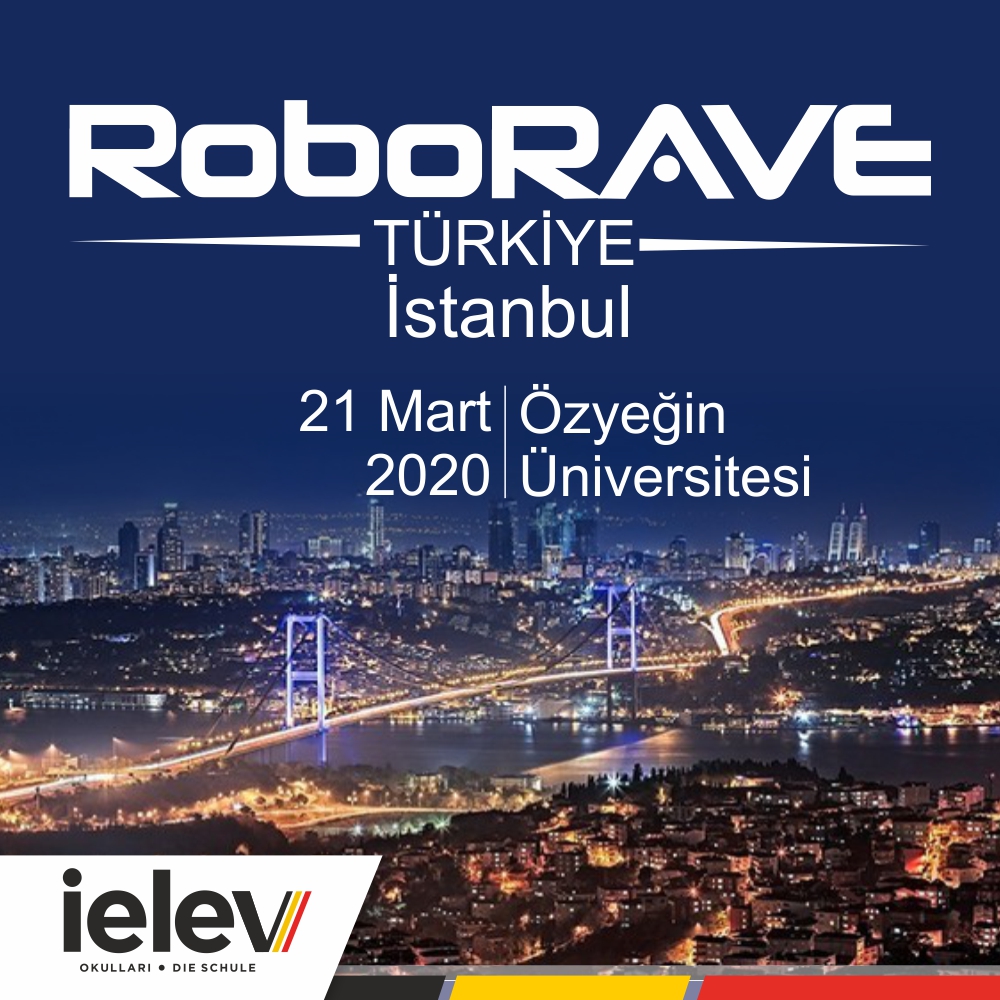İELEVMakers lise öğrencilerinin gönüllü katılımıyla gerçekleşecek olan ve bu yıl ikincisini düzenleyeceğimiz
"Roborave İstanbul" #roboraveistanbul2020
21 Mart'ta Özyeğin Üniversitesinde! 📣
Kayıtlar çok yakında açılacak! Takipte kalın!👍
<a href="/ielevmakers/">İELEV Makers</a> <a href="/ielev/">İELEV Okulları</a> <a href="/ozyeginuni/">Özyeğin Üniversitesi</a>