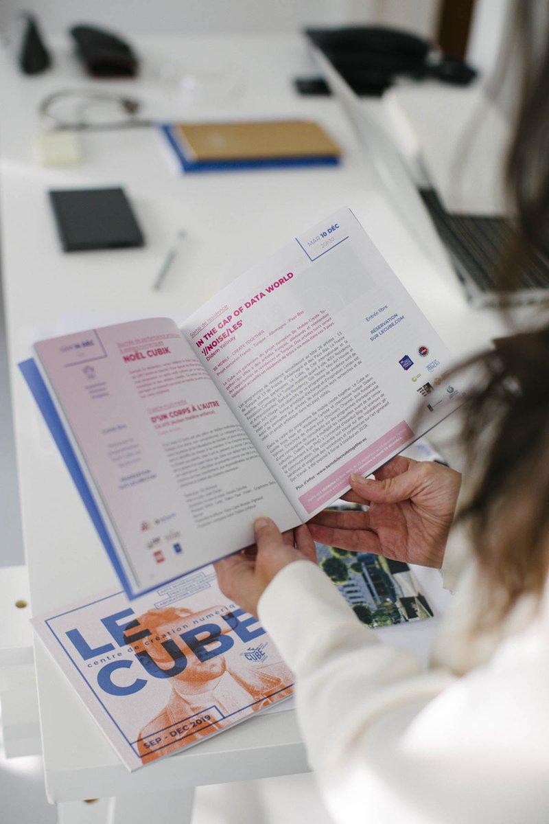 📣BMCT! @lecubetwit 

💻In the Gap of Data World: //noise/less

Today, Didem Yalınay presents the outcome of her work during her residency at Le Cube and Cité Internationale des Arts.