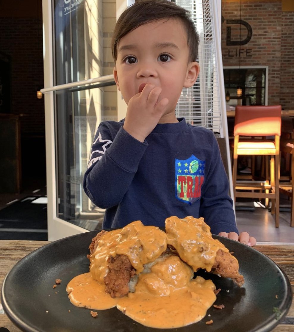Some of our toughest critics become our biggest fans after trying the Chicken &amp; Biscuits. #ChickenAndBiscuits #WinnerWinner #YouKnowTheRest   Photo Via:   @DFWFoodBaby