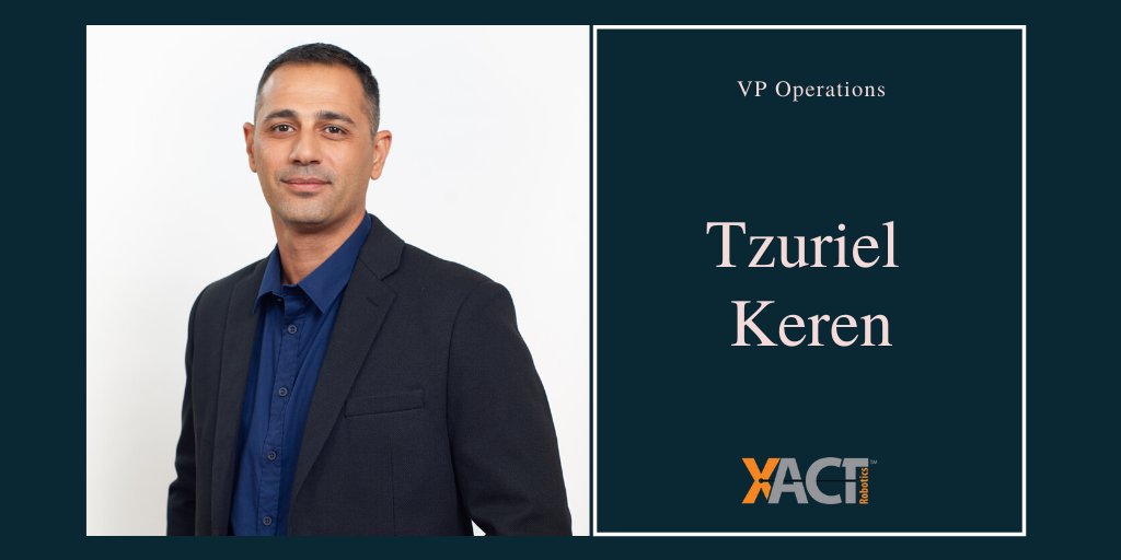 XACTrobotics's tweet image. Meet #XACTRobotics VP Operations and the other members of our management team:  buff.ly/2NTHY1d #XACTteam #EXACTLYonTarget