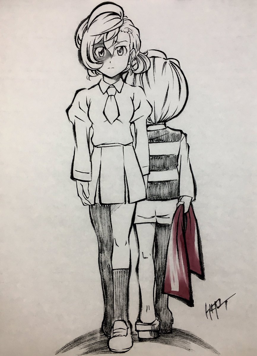 放浪のゲタロー 今年のゲゲゲの鬼太郎振り返り 三月 第48話 絶望と漆黒の虚無 ゲゲゲの鬼太郎 墨絵