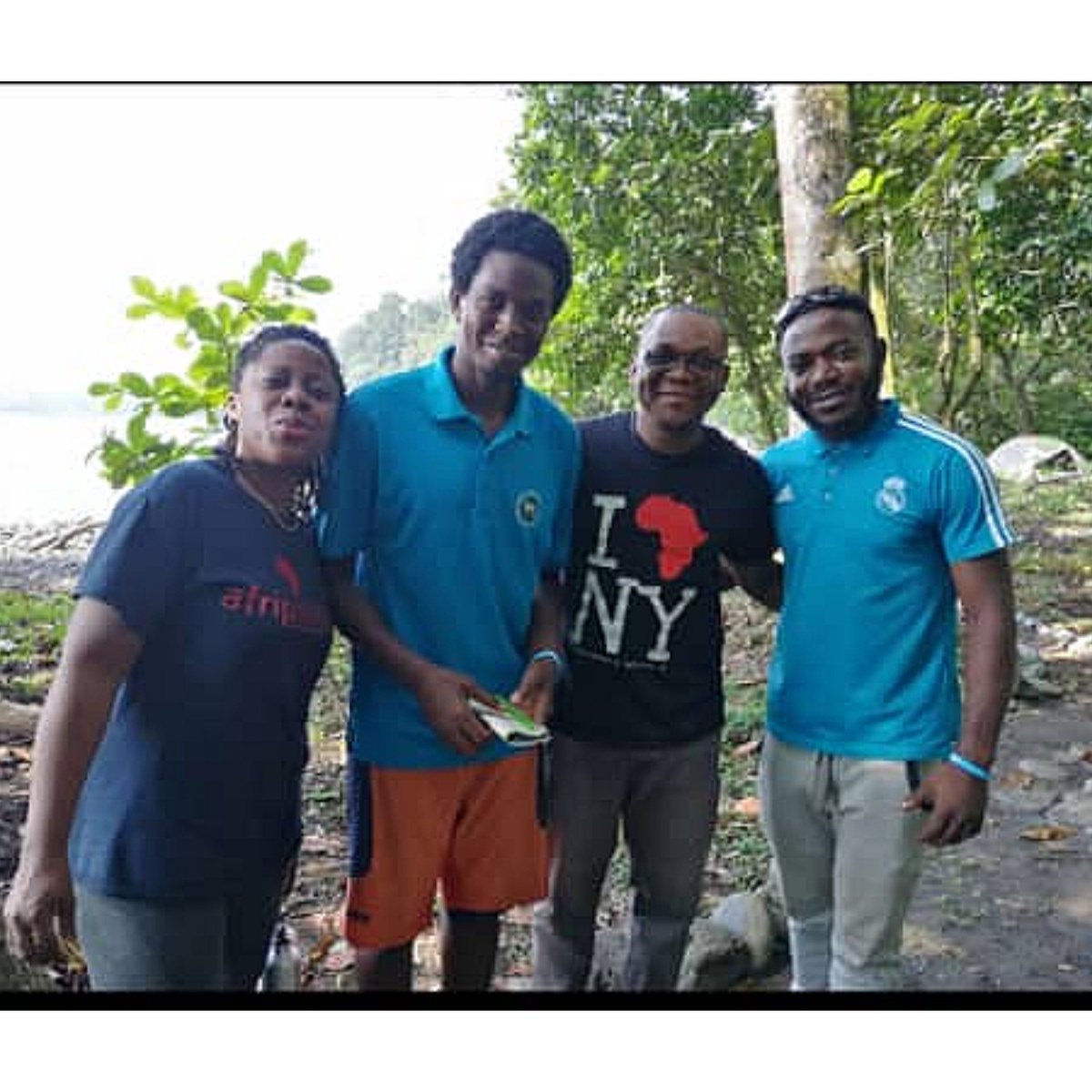 MitohaOndo's tweet photo. Quiero felicitar por su gran trabajo de investigación y conservación de la reserva de #Ureka al coordinador Juan Cruz Ondo, al gerente del Campamento de #Moaba, Elpidio Sepa Tovachi, y al asistente de gerente e investigador del @Bioko_BBPP Francisco Mitogo Micha. Orgullo nacional https://t.co/VQ0w0KbN89