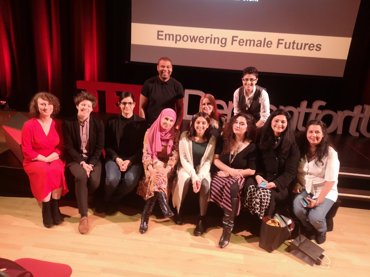 @DMUwEnterprise @dmuleicester @DMUWomen @ObservCuriously
@TEDTalks @TEDx
The team (minus a few) - empowering female futures

#tedtalk #tuesday #tedx #tedxdemontuwomen #tedxwomen #tedtalks #education #technology #design #boldandbrilliant