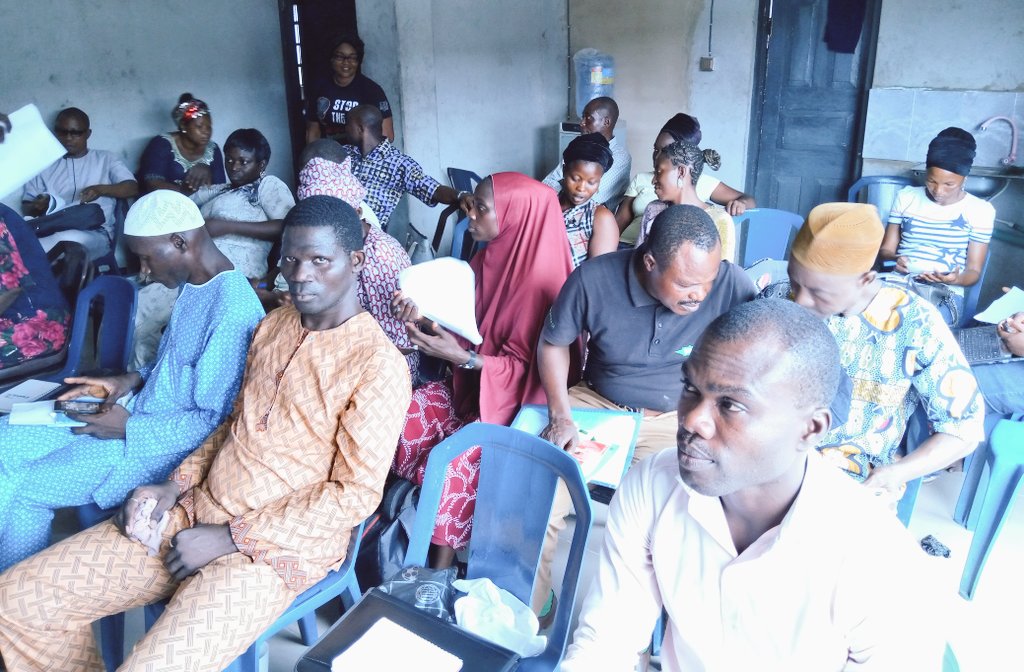 NaijaFederation's tweet photo. Today's gathering and training is about Outreach and mobilization which is being moderated and lead by Mr Hassan Saheed. https://t.co/7IpgGqSS7q