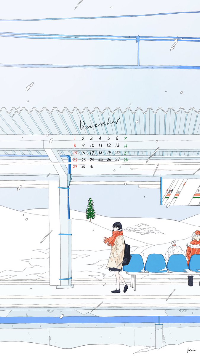 かとうれい Rei Kato 遅くなりましたが 12月のカレンダーになります 是非ご自由にお使いください 今年もあとすこしですね