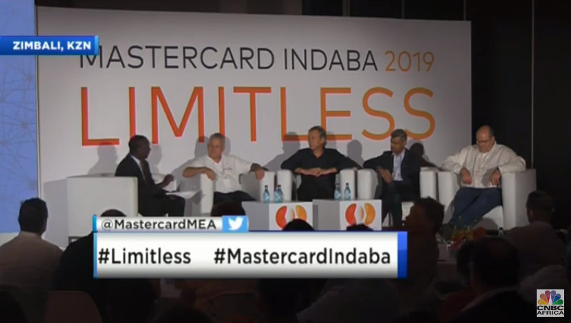 cnbcafrica's tweet photo. @MastercardMEA #MastercardIndaba: "The supply of financial services have become easier because the infrastructure issue has been dealt with" - Gabriel Swanepoel @Gabswan. @MastercardMEA #Limitless https://t.co/B10wgD2F01