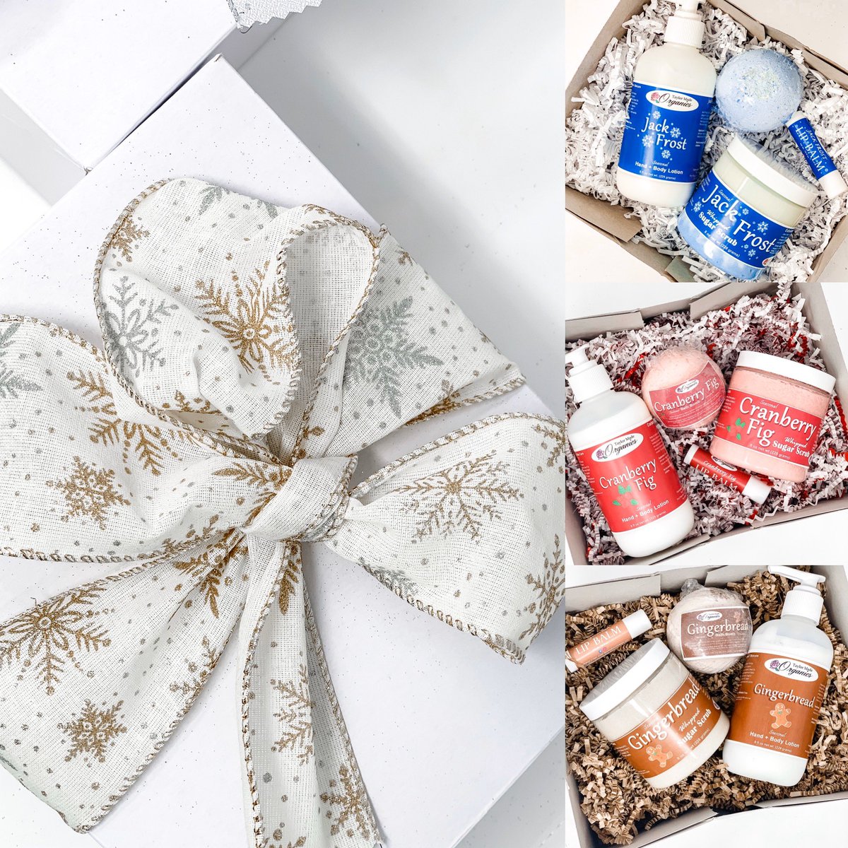 TaylorMadeOrgx's tweet photo. You still have time to order handmade gift boxes filled with natural skincare products!! Ready to ship to your friends and family in time for Christmas if ordered by 12/16 + FREE SHIPPING over $35*
#giftbasket #giftidea #handmadegifts https://t.co/xV3JuNdBLt