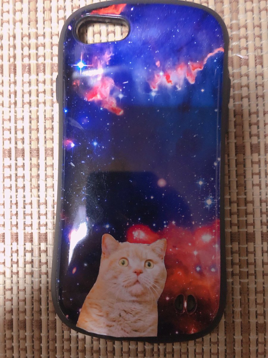 𝙰𝚛𝚞 使ってるスマホケース宇宙柄だからやってみたかった 𝙰𝚛𝚞 使ってるスマホケース宇宙柄だからやってみたかった