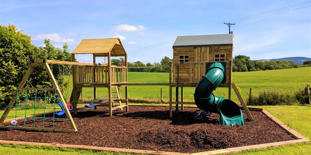 The Mournes climbing frame 😍 
Shop online at: niclimbingframes.com/mournes-climbi… and call us on 02840626150 to see how soon you could get this!! #climbingframe #playhouse #treehouse #twotowers