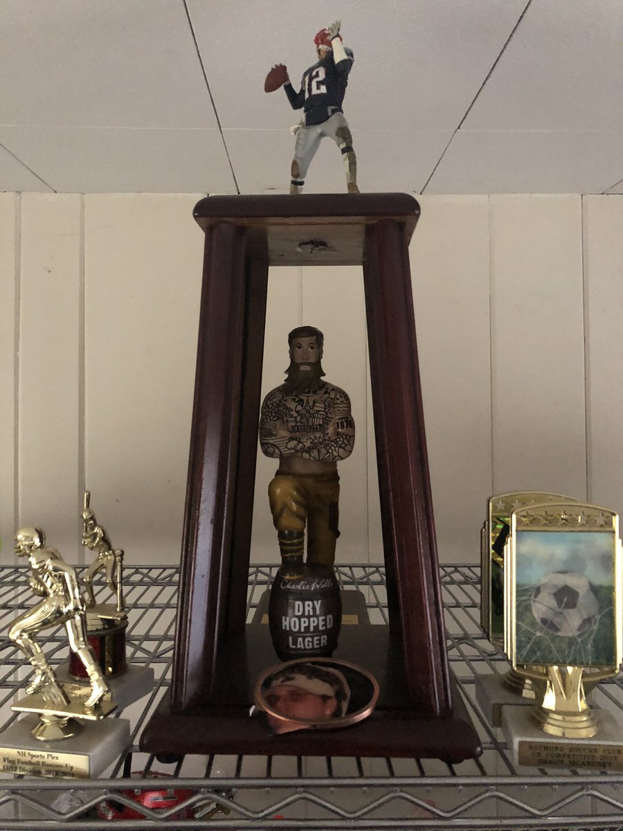 KMcAneney's tweet photo. @Backyard_MVPs @EMAC1984 Charlie might be staying here for another year. https://t.co/mYdA4YE5pD