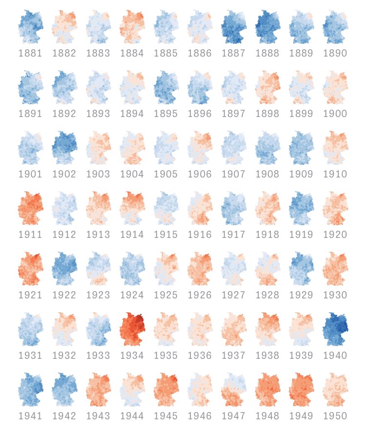 svensonst's tweet photo. Die neun der zehn heißesten Jahre seit Beginn der Aufzeichnungen in Deutschland? Alle nach 2000. 

2018 war mit einer Jahresdurchschnittstemperatur von 10,5 °C das heißeste Jahr. 1940 mit 6,6 °C das kälteste.

https://t.co/rO4LSw0LGG

#Klimawandel #warmingstripes https://t.co/MN8ZGx7ZoK