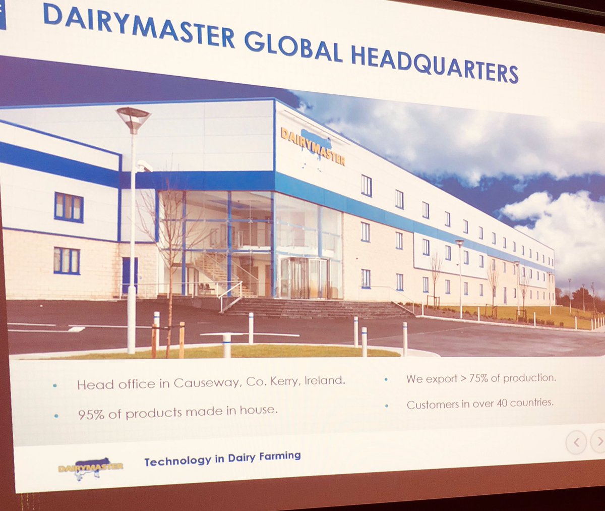 Just completed this mornings tour of @dairymaster, such a fantastic engineering company who have been pioneers of the dairy industry for decades. Thanks to @EngIreThomond for organising! #Engineering