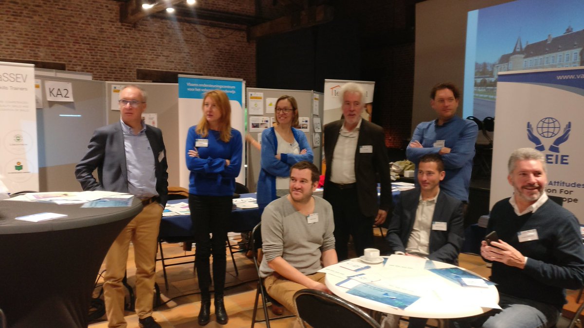 AllDigitalEU's tweet photo. We are at the #erasmusplus project fair organised by @EPOSvzw. Happy to learn about KA2 and KA3 projects in Flanders and share our #DCDS #CodincEU #CrowddreamingEU #OpenAE projects on enhancing #DigitalSkills https://t.co/cm022Y9Oej