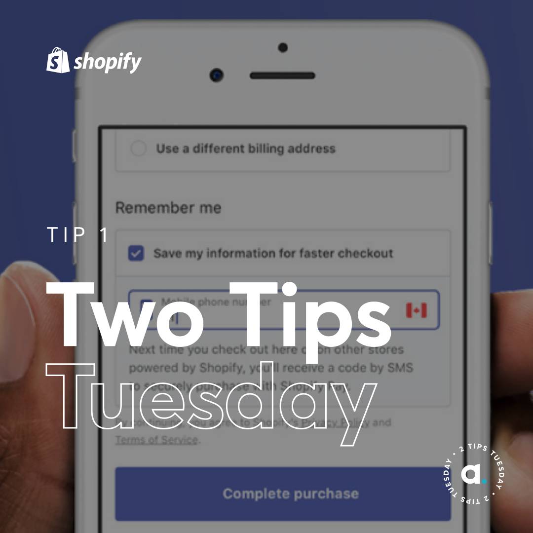 AbleSense's tweet photo. Guess what day it is?
It's #TwoTipsTuesday, of course! The #AbleSense team shares great #ecommercetips to make your #onlinebusiness run even better:
#shopifypay #2TT #checkout https://t.co/PWrDDJaqwb