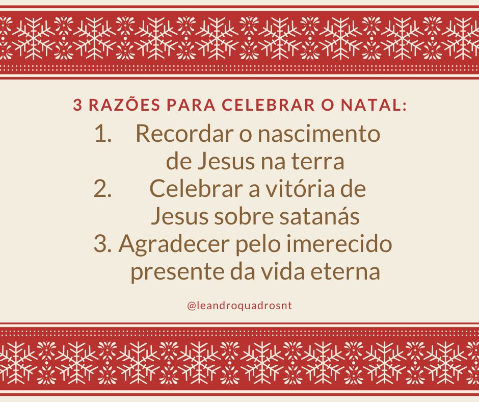 _leandroquadros's tweet image. Paulo é muito claro em dizer que devemos #pregar #sempre, mesmo que acaso não seja o melhor momento para isso. No #Natal, lembramos o momento mais #espetacular e importante da #história da #salvação. É a UMA DAS MELHORES oportunidades para falar de #Jesus.