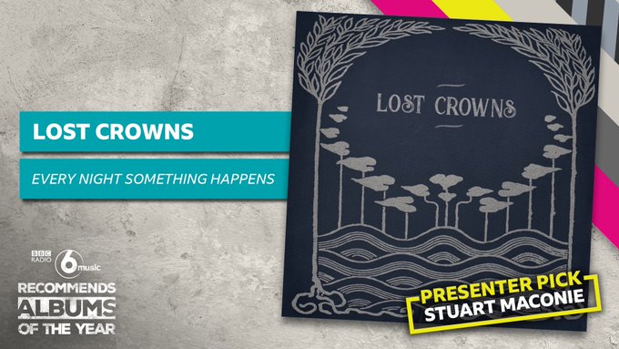 Many kind thanks to <a href="/StuartMaconie/">Stuart Maconie</a> for making our album his Recommended Album Of The Year for <a href="/BBC6Music/">BBC Radio 6 Music</a>.