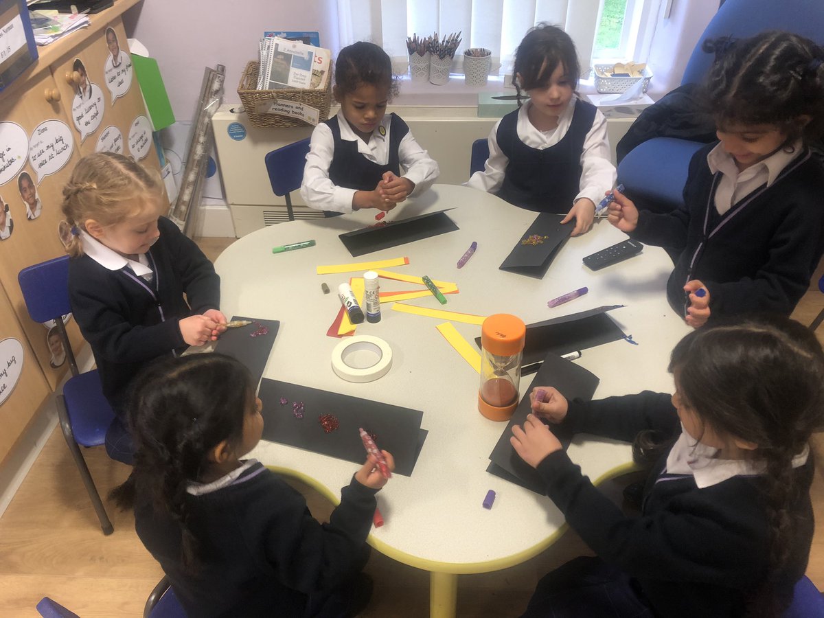 RMSCadogan's tweet photo. Today Reception girls learnt about the Jewish festival of Hanukkah 🕎 and made their own Hannukkiahs #workingindependtly #WorldReligions #lotsofglitter https://t.co/KVZ1Ljkszd