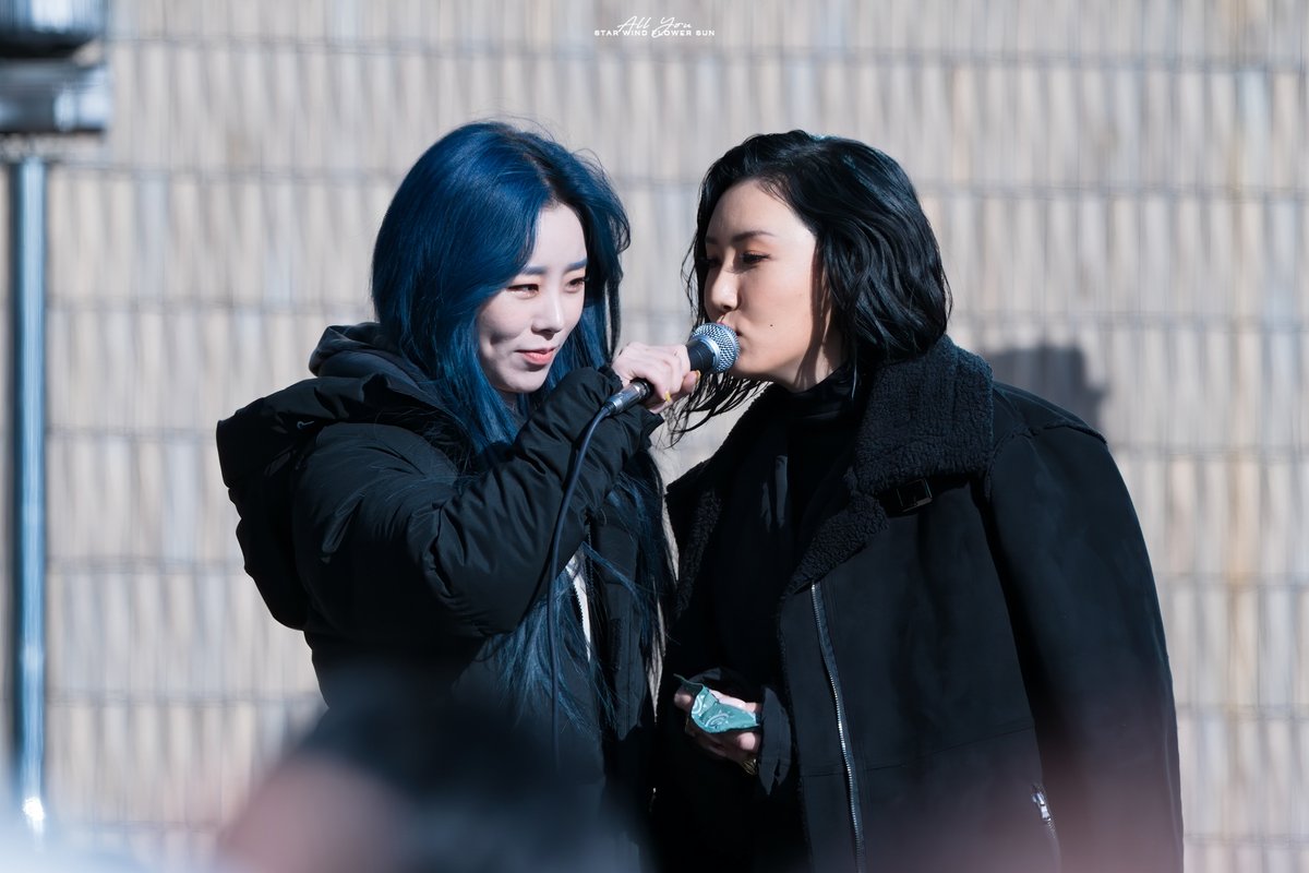 MMM_AllYou's tweet photo. 191129 뮤직뱅크 미니팬미팅

#마마무 #휘인 #화사 #MAMAMOO #WHEEIN #HWASA https://t.co/trzDCJMwjg