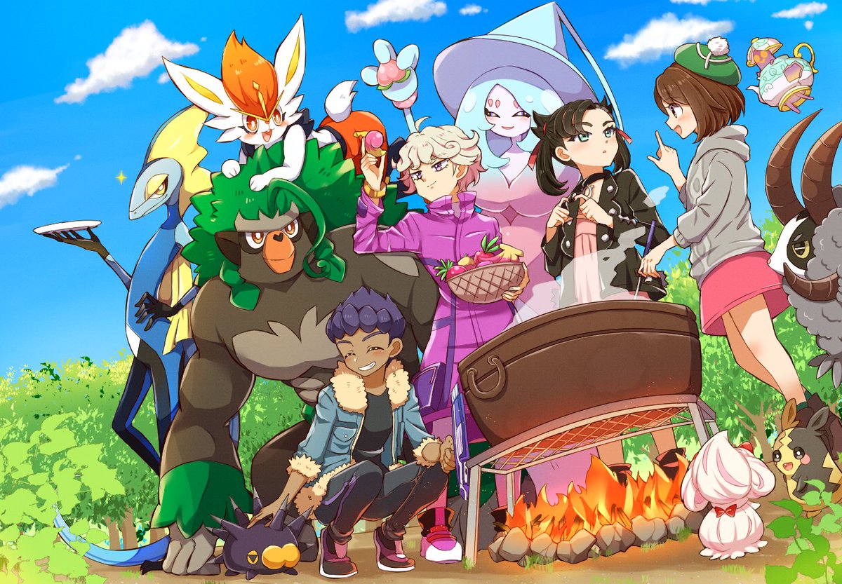 佳乃 皆でカレー作ろう ポケモン剣盾 佳乃 皆でカレー作ろう ポケモン剣盾