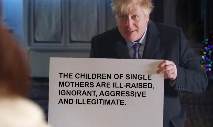 One of the first rules of social media is you never, ever, post a picture of yourself holding a piece of paper. But as our current PM is braindead, morally bankrupt and has no respect for #HumanRights, he's made this all too easy... #VoteConservativeActually [1/4]