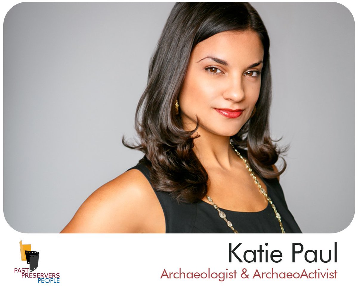 Katie is an ArchaeoActivist, watch out looters of the world's cultural heritage! Follow her at @AnthroPaulicy !