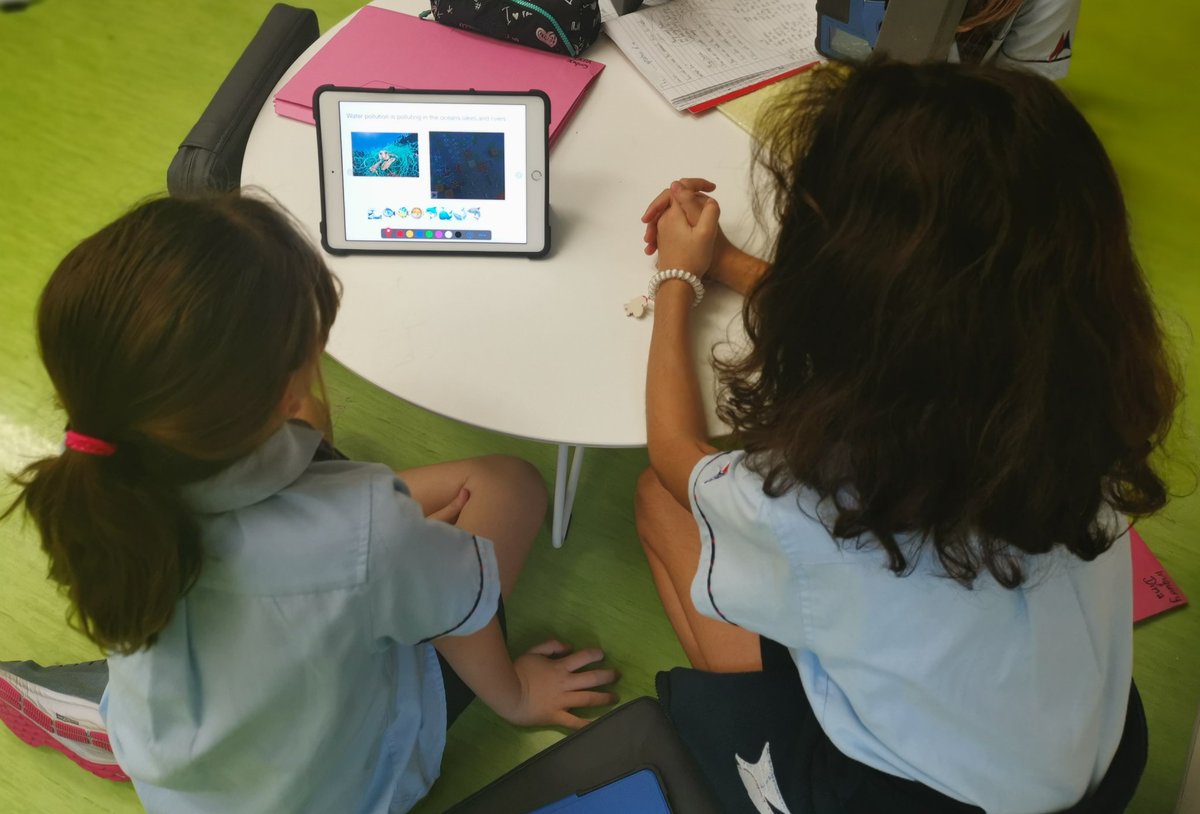 Had a great three days of school wide inquiry. Today, the students shared their learning journey and action plans with each other.