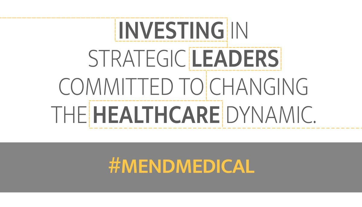 Contact us at info@mendmedical.com 

#MendMedical #Leaders #Healthcare