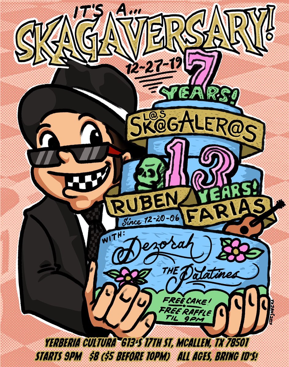 skagandopalo's tweet photo. Join us for our 7th birthday party December 27th at Yerberia Cultura. https://t.co/NYd6BXSaoG