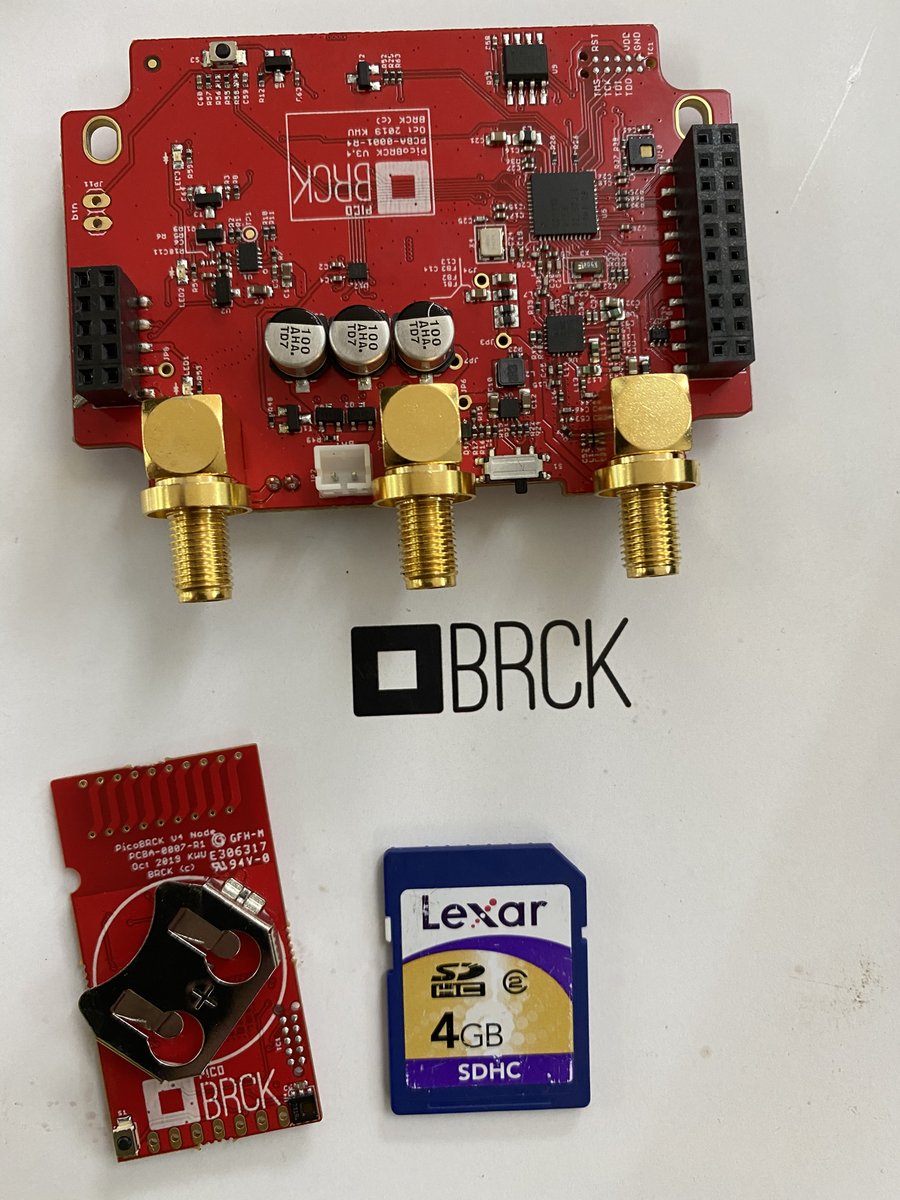 The new version of the PicoBRCK gateway and node have come in for testing in BRCK Labs. They’re used for sensor connectivity #iot in transport, agriculture, and water monitoring.