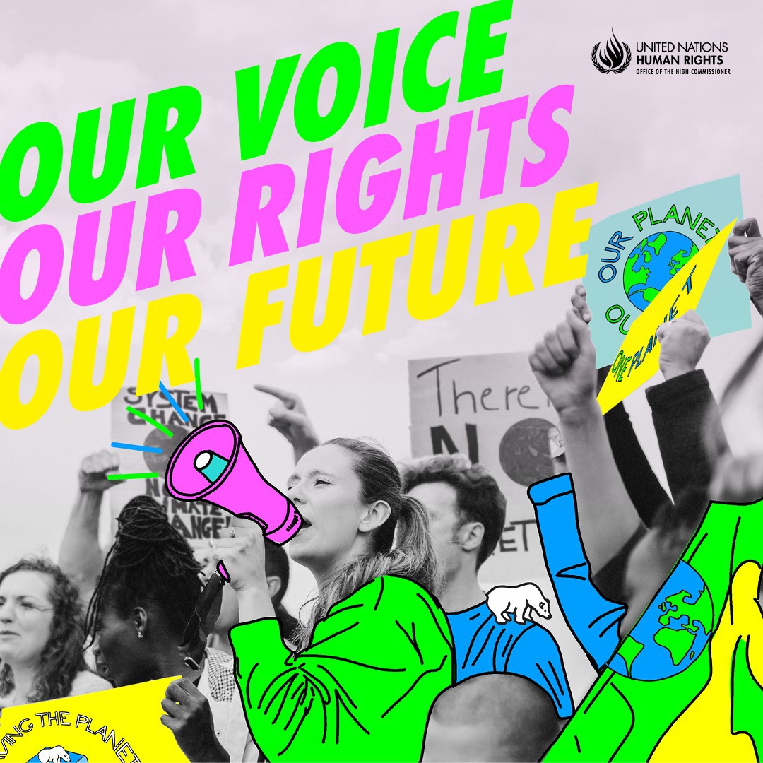 Human Rights Day is observed internationally each year on December 10th to commemorate the day the United Nations adopted the Universal Declaration of Human Rights. The 2019 theme is “Youth Standing Up for Human Rights!" 
#StandUp4HumanRights