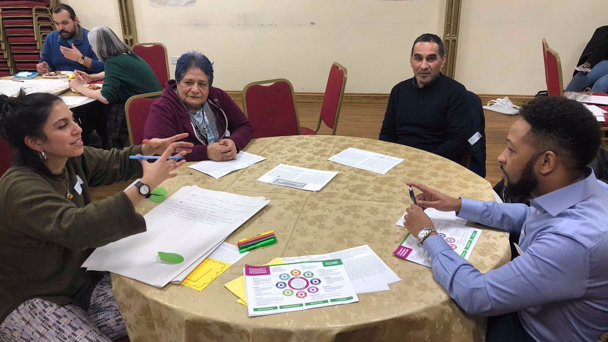 corganisers's tweet photo. “Ensuring the voices we don’t hear are heard in City Hall!”
Thanks to everyone involved with the amazing #ASpaceToThink event last night – bringing together members of #Brixton’s Latin American community to discuss access to housing, work &amp; healthcare with @LDN_gov @MayorofLondon https://t.co/WSYMP7LfNP