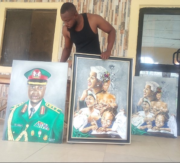 artmuideen25's tweet photo. Hello good day everyone, I hope we are all doing fine. My name is Deen. Am an artist. Below are some of my works. You can call & chart me up on what's app 08131615910 thanks
#GhanaVsNaija #PreOrderY9s #CardiBNigeria https://t.co/WSfX6tCylV