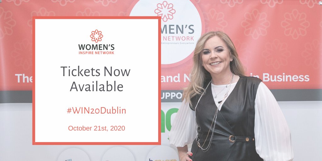 Get in early and book your seat for our next Women's Inspire Network conference
bit.ly/win20dublin

#womeninbusiness #womensinspire
