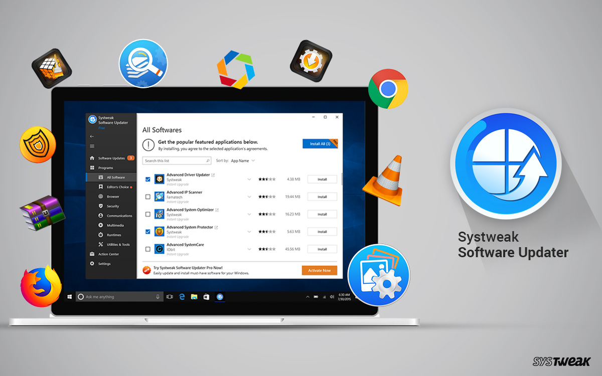 systweak's tweet image. Systweak Software has another feather in their cap. Introducing Systweak Software Updater, An Ultimate Tool To Keep All Your Windows Programs Up-To-Date!

TRY NOW: systweak.com/software-updat…

#Systweak #SoftwareUpdater #PressRelease #News #Windows #Techno