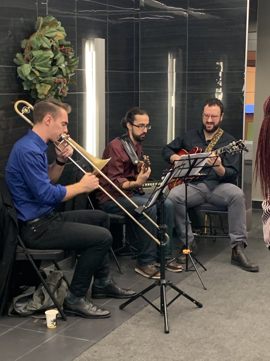 JoseIGallant's tweet photo. Thank you ⁦@c_bp_social⁩ for the festive breakfast and entertainment at 319 McRae this AM!  ⁦Always enjoyed by ⁦@alternasavings⁩ staff. https://t.co/kyKBMbbjuP