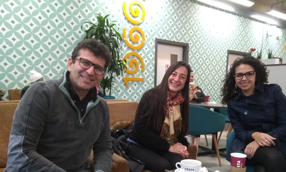 Aliah_Shaheen's tweet photo. Sad that @Paola47896543 #HElinks visit to @CHPER_Brunel has come to an end! We had excellent meetings with collaborators and she had quite an impact on how we do things here, for example here is me enjoying mate instead of my afternoon tea! @arBritish https://t.co/RlnWC1tVpH