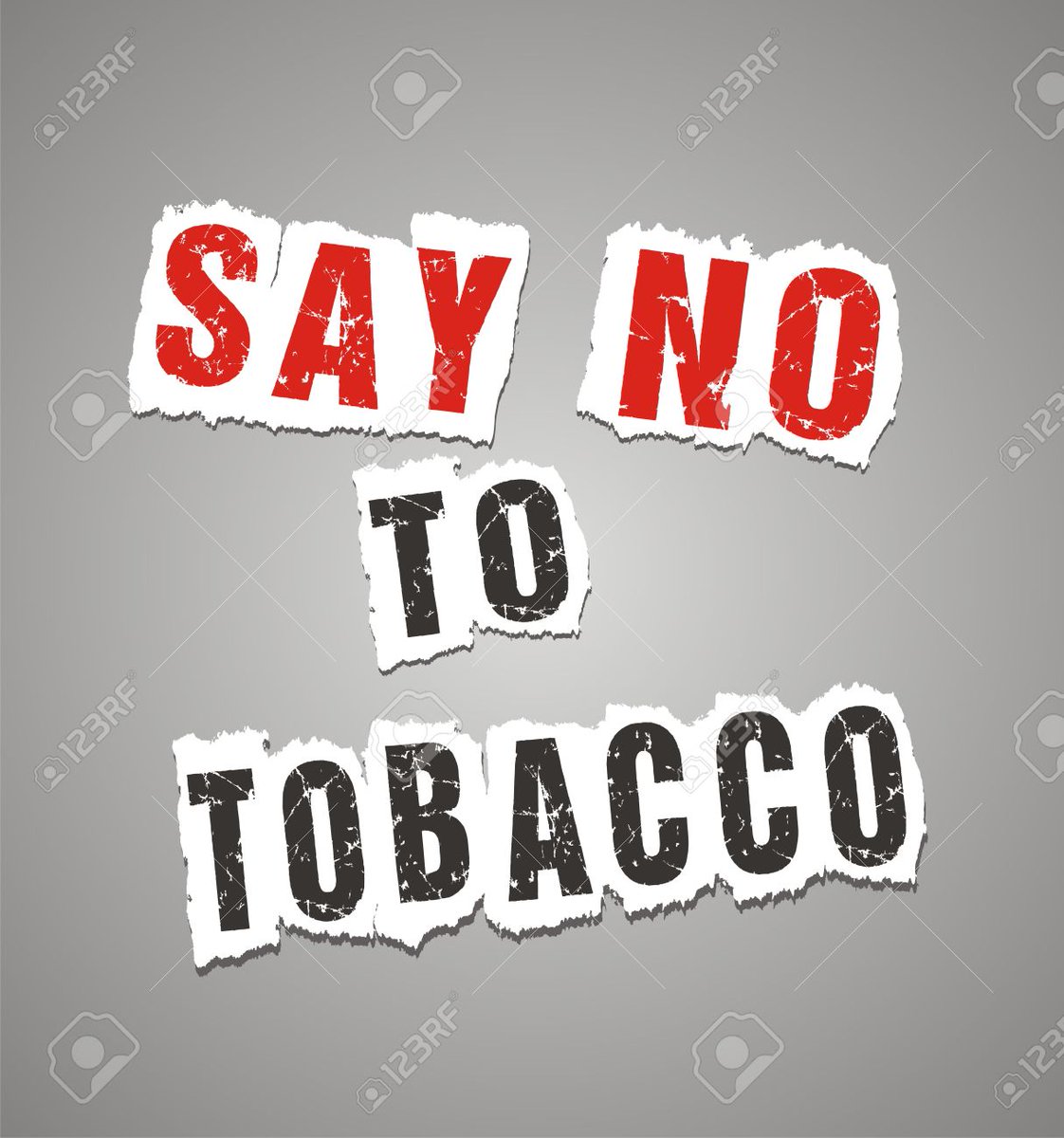 just say no to tobacco Drug, Alcohol, and Prevention Banner (Customizable): SAY NO TO TOBACCO AMONG