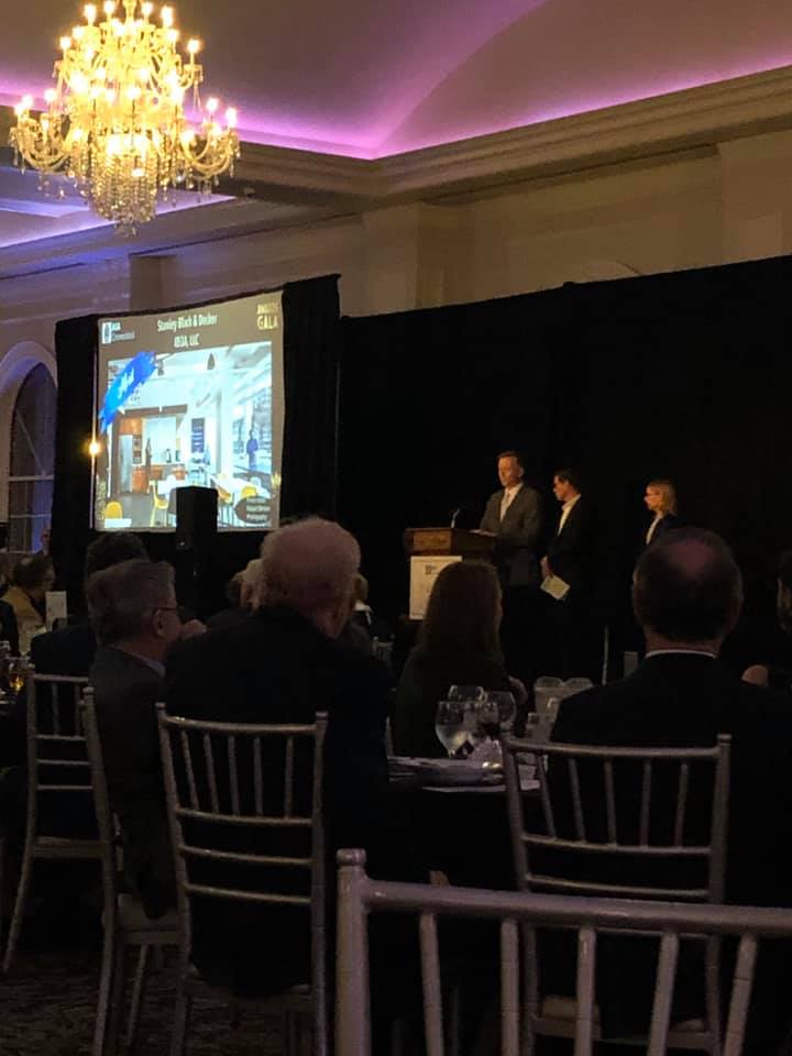 Id3aLlc's tweet photo. Congratulations Stanley Team on last nights award at the AIA CT Awards Gala. Looked good up there! https://t.co/K5Z0ugar6q