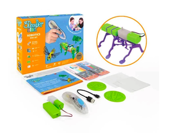 3Doodler's tweet photo. * * * * * * 12 DAYS OF GIVING * * * * * *

Day 7 - Win a Start Robotics Pen Set!

Just RT to enter. Tag a friend for a second entry.

Winner picked tonight.

#Contest #3DPrinting #Fun #EDU #Education #EDUChat #Teachers #Students #Holidays #Giving https://t.co/4wRmZVrLyf