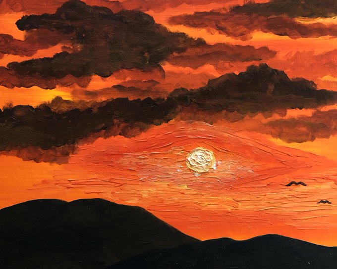 アクリル絵の具のtwitterイラスト検索結果 古い順