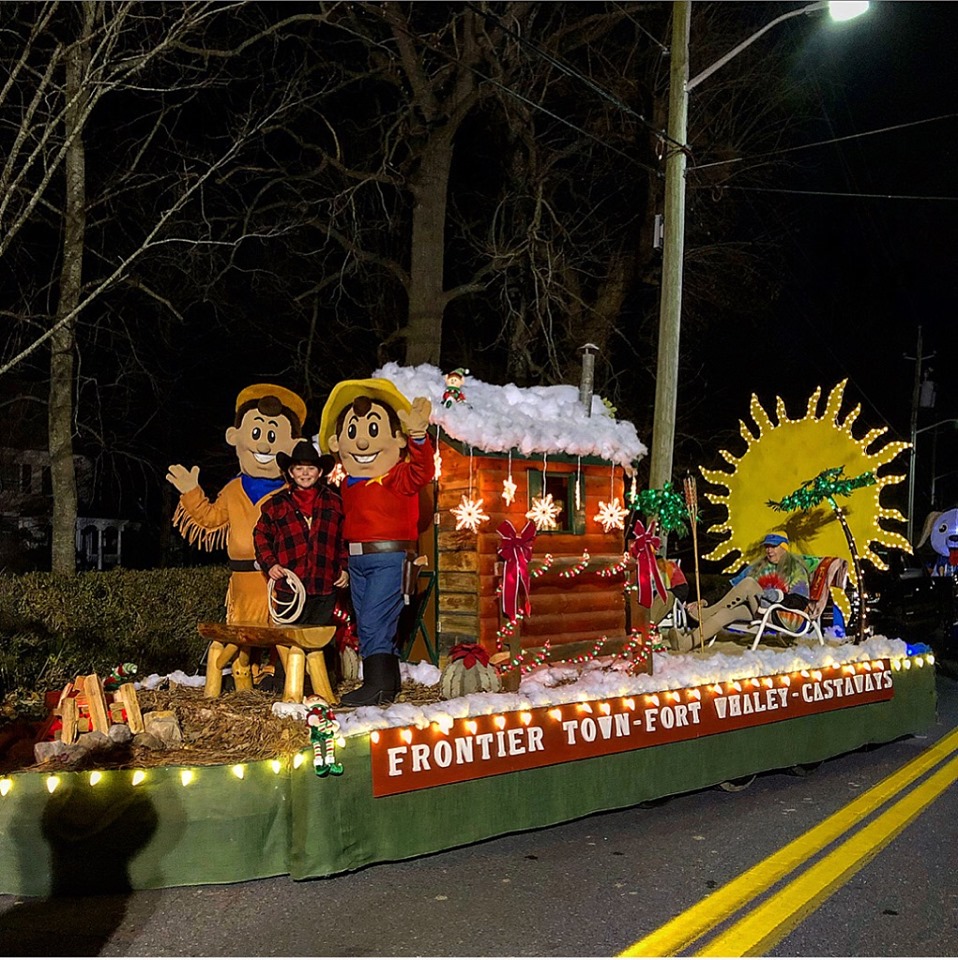 FortWhaley's tweet photo. We placed first in the Berlin Christmas Parade last Thursday and then received the Carousel Award (The parade entry with the best Ocean City vacation theme) at the Ocean City Parade last Saturday. Thank you to everyone who worked so hard on the float! https://t.co/eGWydc7HTM