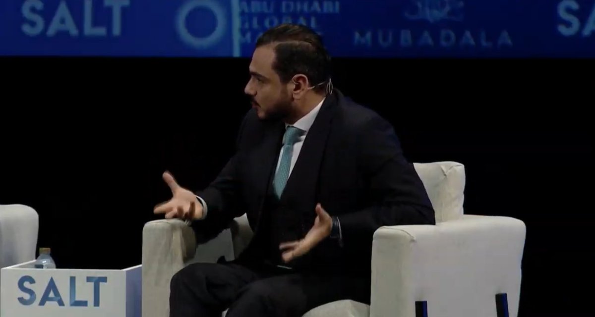 arabnews's tweet photo. @FIIKSA #LIVE: Head of Public Equities at Invest AD, Yazan Abdeen: 
The story about Saudi #Aramco is going to be around changing who we are. This is the largest company and the world and the largest company in the region

https://t.co/Byagy1OytK 
#SALTAbuDhabi https://t.co/yeQZOWhHyb