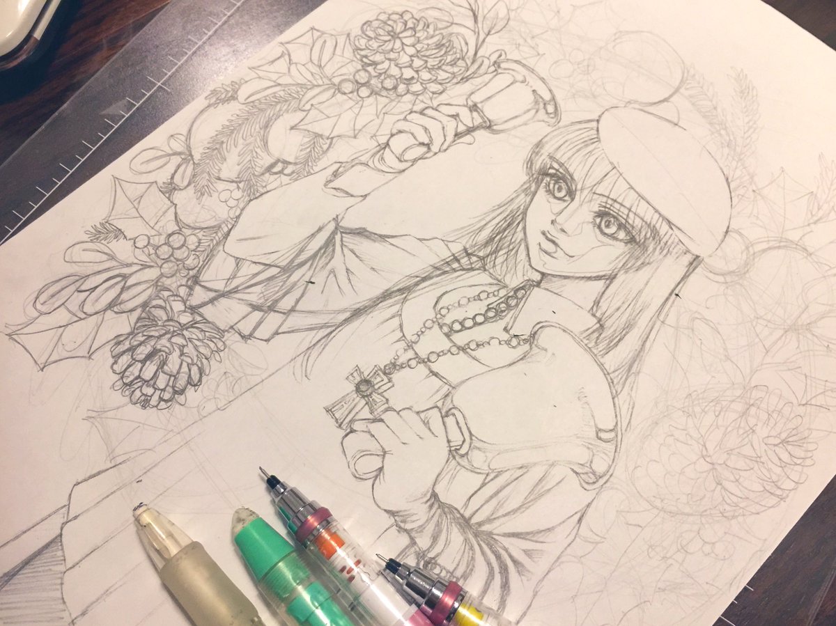 のばら 天使悪魔展2019参加します On Twitter サイズダウンするため