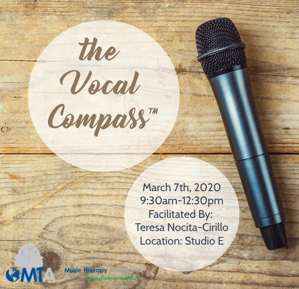 ONmusictherapy's tweet photo. Seeking professional development opportunities for 2020? Our first workshop in the new year is with vocal coach and author Teresa Nocita-Cirollo. Join us March 7th to learn about her revolutionary “yoga for the voice technique", as described in her book the #Vocal Compass™! https://t.co/fat8vhsmz0